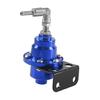 Aluminum Universal Adjustable Fuel Pressure Regulator Gauge Fitting Kit for Car