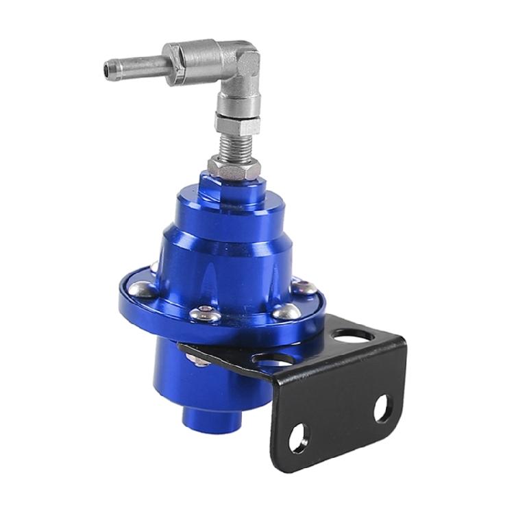 Aluminum Universal Adjustable Fuel Pressure Regulator Gauge Fitting Kit for Car