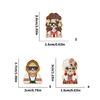 Zinklegierung Retro Cartoon Brosche Reversabzeichen Gesammelt Emaille Pin Schmuck Dekorative Accessoires Geschenk für Erwachsene