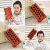Soft Brick Shaped Plush Toy For Kids Creative Gift And Kids Room Decor
