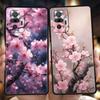 Cherry Blossoms Phone Case Cover for Redmi 13C 10C Note 13 12 10 11 Pro Plus 7 8T K40 K50 Gaming Pro Plus 5G Soft Shell Capa Bag