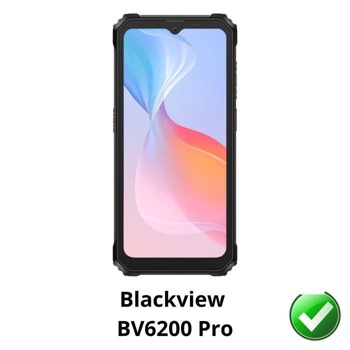 Screen Protector - Phonillico - Blackview BV6200 Pro - Pack of 2 - Ultra Thin - Scratch Resistant