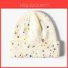 Knitted Hat Women Winter Warm Thicken Ear Protection Casual Fashion For Students And Couples