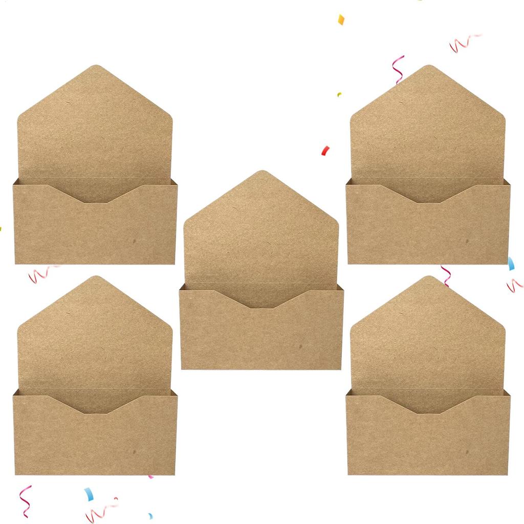 5pcs Arrangements Floral Boxes Valentine's Day Envelope Gift Box Folding Paper Wrapping Bag Florist Bouquet Envelope Boxes