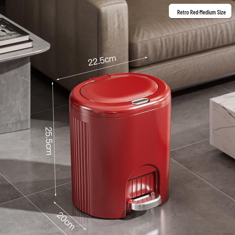 BoYiDuo Stylish Lidded Trash Can