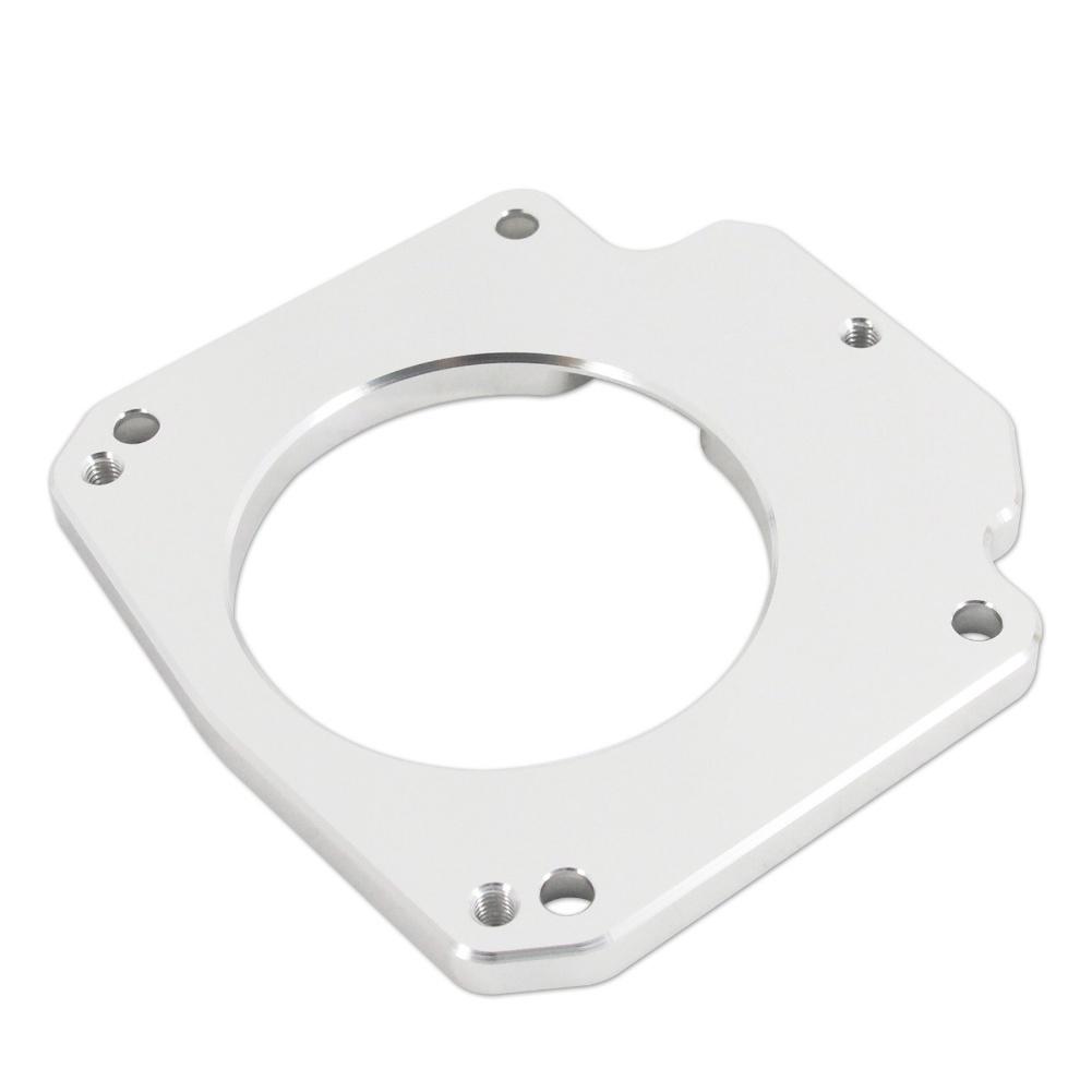For LS2 For LH6 Throttle Body Adapter Kit for DrivebyWire Systems CNC Machined Aluminum Compatible with 3 Bolt to 4 Bolt