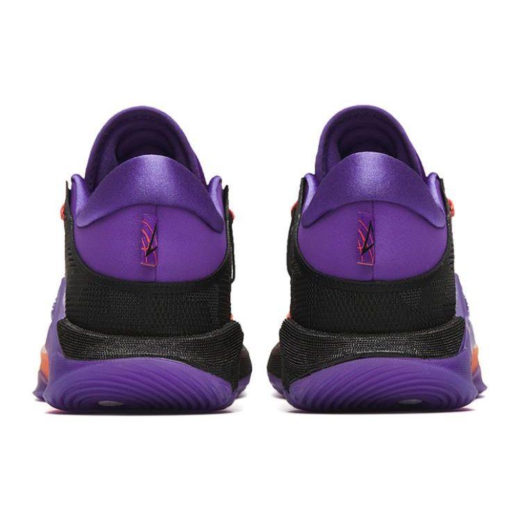 Anta Sky 1 Midnight Colorway Cushioning Non-Slip Durable Low-Top Basketball Shoes Men Sneaker Purple Red 112311107-3