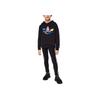 adidas Originals Kids' Colorful Trefoil Hoodie Black H32388