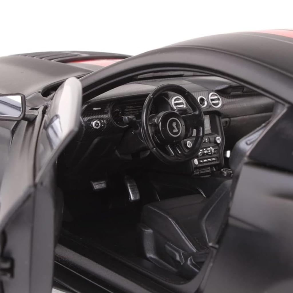 Maisto Scale Diecast Model Car 2020 Ford Mustang Shelby GT500 Black Special Not Catalog Model Finished 31388 1/18 (Limited Edition, Color, Included) -