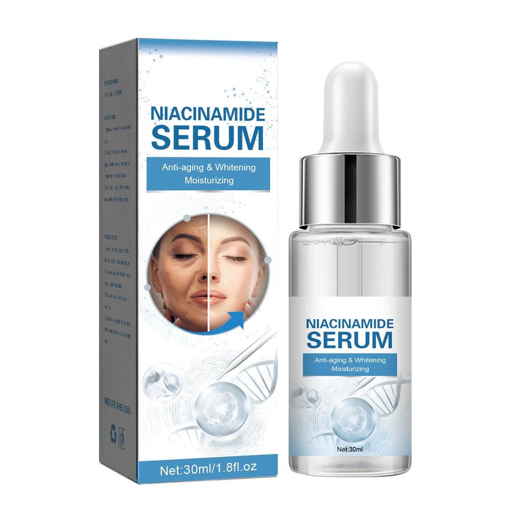 Niacinamide Serum Reduce Fine Lines, Nourishing And Moisturizing Care. Dull Skin, Whitening Aging Serum, Moisturizing And Wrinkle Serum,30ML/1.8 Floz