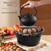Outdoor Campfire Tea & BBQ Charcoal Stove Set