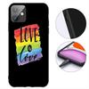 Liebe Ist Liebe LGBT Regenbogen Herz LGBTQ Hülle für Motorola Moto Edge 50 30 Fusion 40 NEO Ultra Pro G22 G23 G20 G35 G84 G13 G53