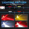 Motorcycle Spotlight Motorcycle LED Driving Lights 2pcs 12000LM 120W IP67 Waterproof Motorcycle