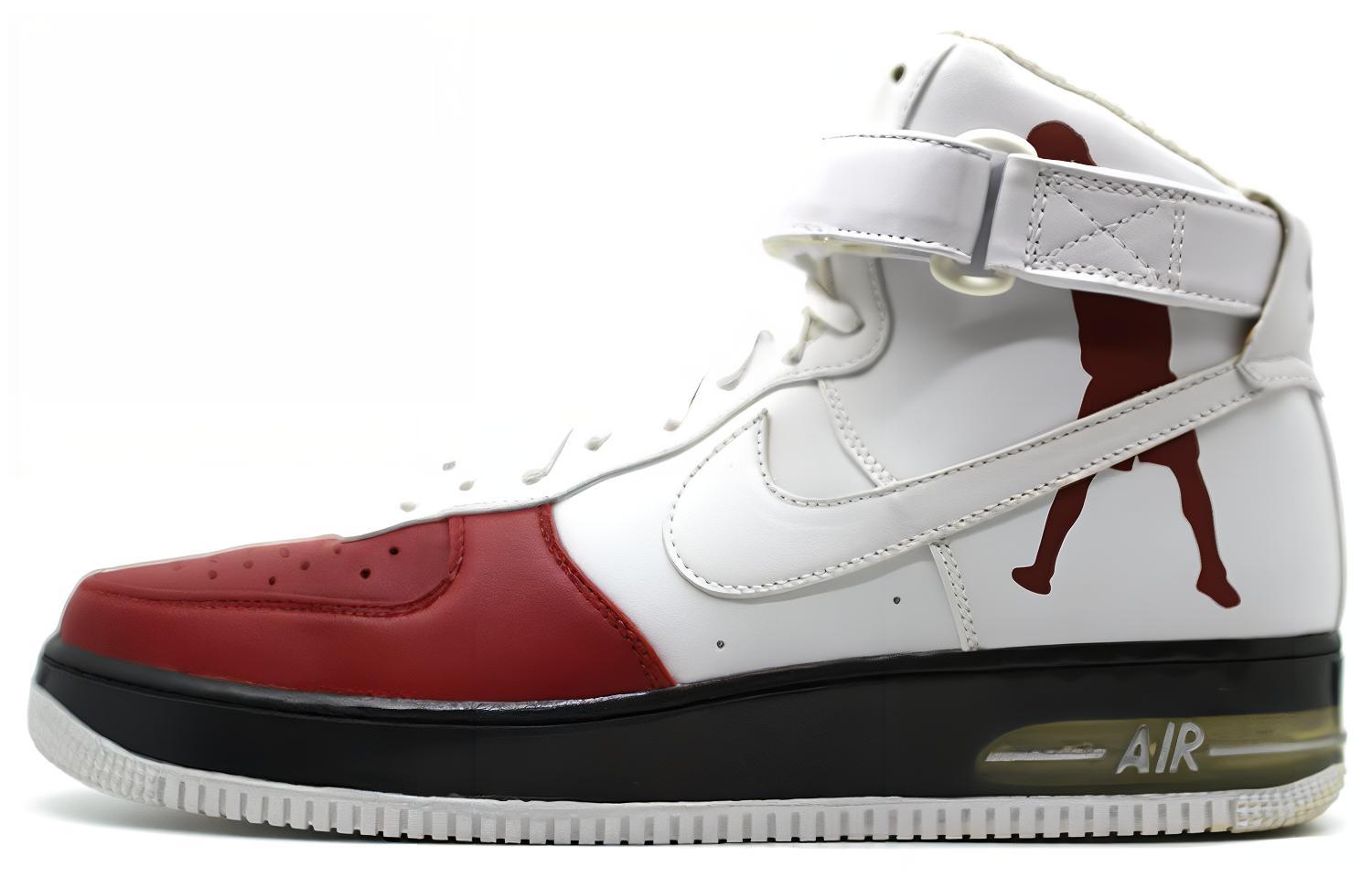 

Nike Air Force 1 High Sheed Red White Black 335844-611 45
