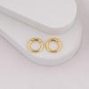 Alloy Spring Snap Open Ring for DIY Keyring, Pendant, or Bag Accessories