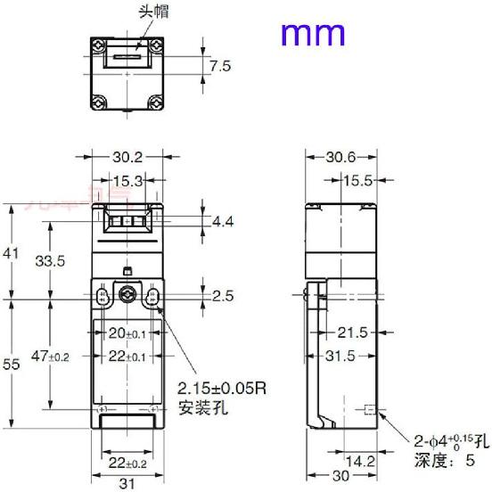

QKS8 SRK D2N Safety Door Switch Waterproof Limit Switches IP65 Lock Doors Key Switch Cable Gland PG11 D4NS-1BF, 2-Pack, Red (SRK D2N (2NC)) SRK D11 (1NC/1NO)