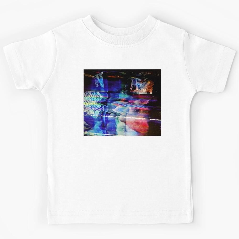 glitchface001.jpeg - glitch art Kids T-Shirt 170
