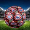 Ballon de Football FC Bayern Taille 5, Ballon de Football en PU Résistant à l'Usure pour Entraînement de Match et Pratique Quotidienne, Cadeau d'Anniversaire pour Fans de Football