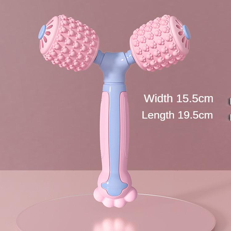 

Силиконовая массажная палочка для йоги, ролик для расслабления мышц ног, вспомогательное оборудование для фитнеса, массажное колесо, Y-образный массажер