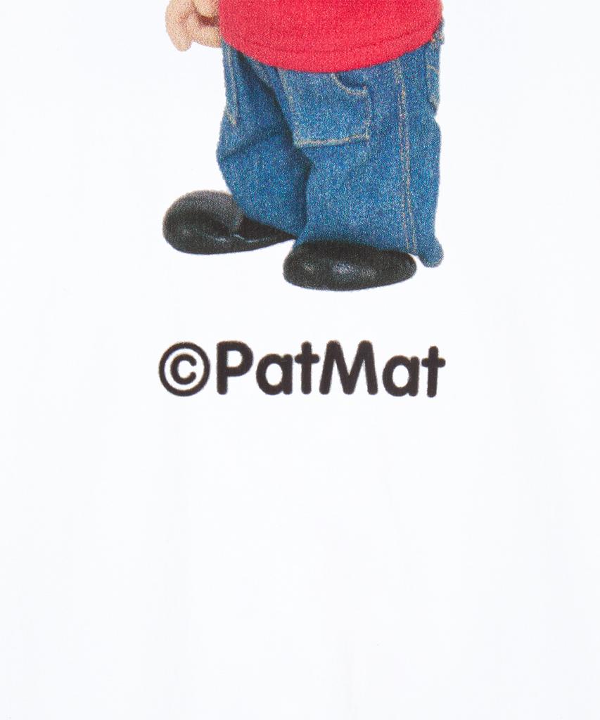 LAUGHER [Pat&Mat] Motion Mat T-Shirt - White