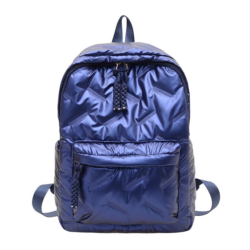 Schoolbag wholesale space cotton women's backpack new niche daily commuting large capacity cotton bag student fashion