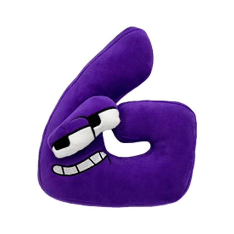 Alphabet Lore Plüschtiere Anime Puppe Kawaii 26 englische Buchstaben Stofftiere Kinder Aufklärung Montessori Plüschtier Puppe Geschenke