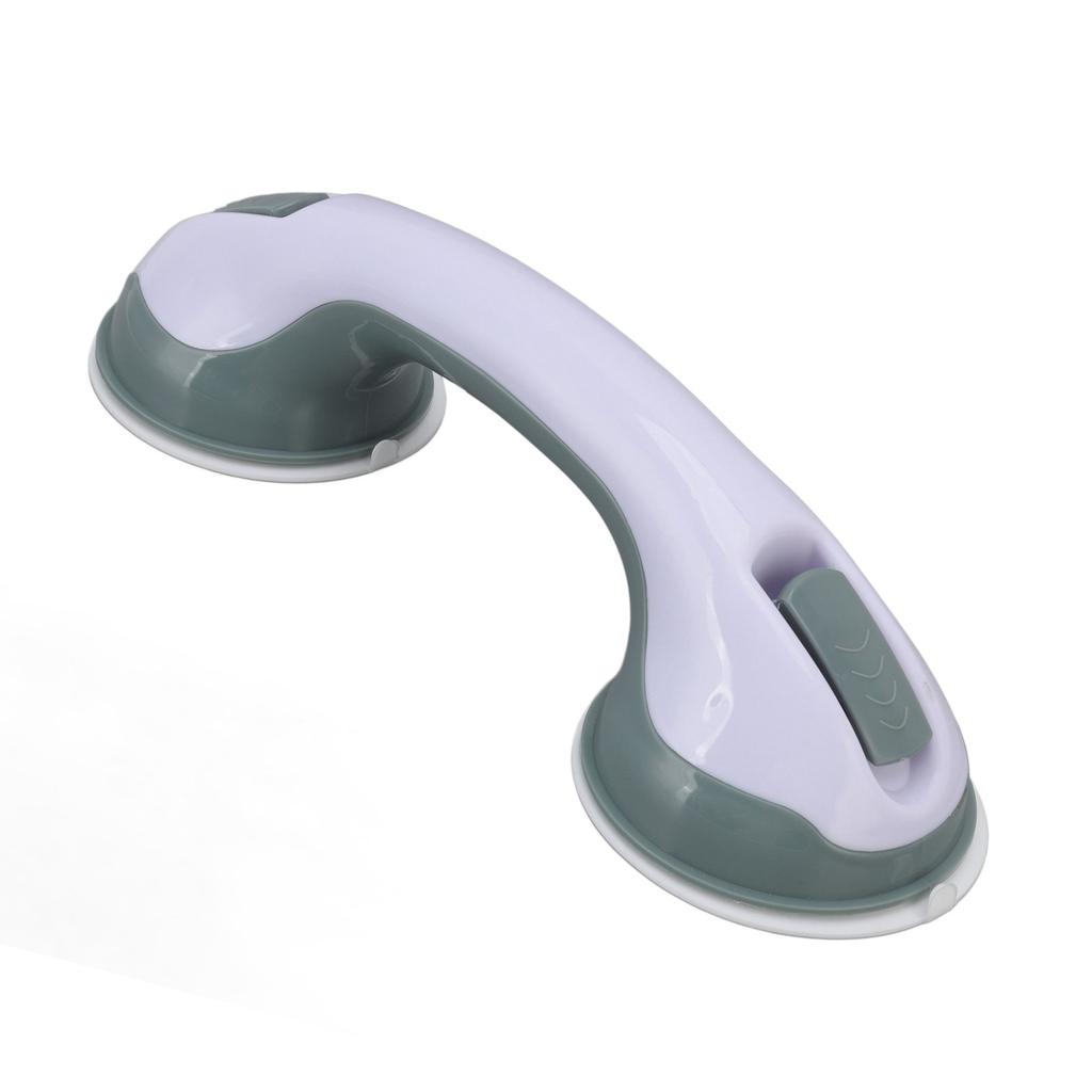 Badezimmer-Handlauf, schlagfrei, sicher, verhindert Stürze, leicht zu greifen, Saugnapf-Haltegriffe für die Dusche im Badezimmer