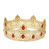 Rhinestone Baroque Pageant Crowns Luxury Crystal Cake Decorations Queen Princess Tiara Headpieces Hair Jewelry