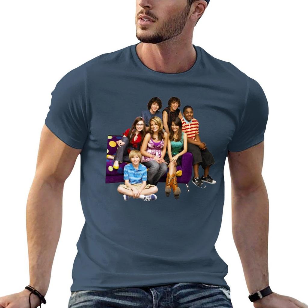 Zoey 101 Tshirt Basic Solid Color Short Sleeve Tshirt
