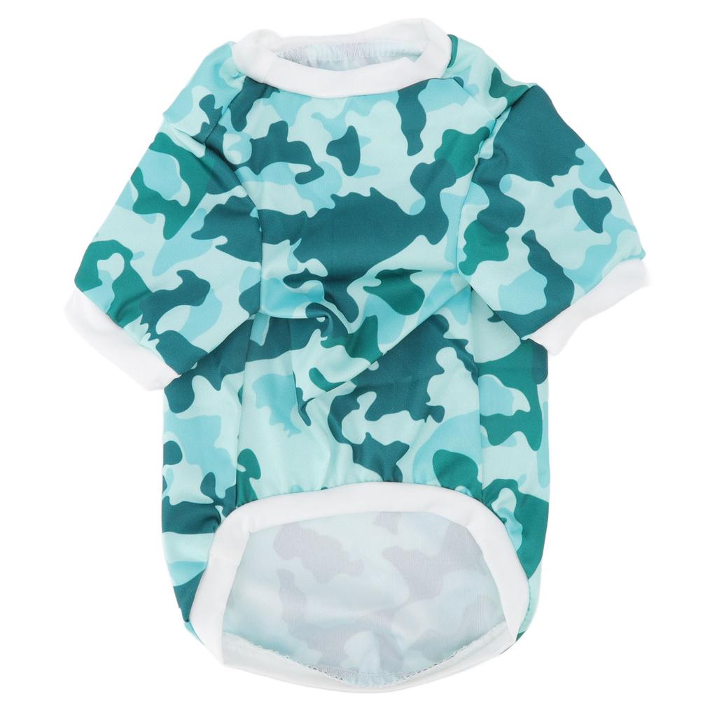 Pet Shirt Sun Protection Soft Breathable Stretchy Stylish Printing Cat Dog Summer Clothes for Daily Party