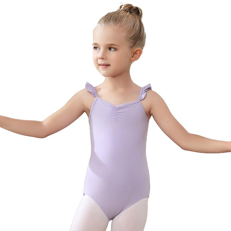 Collant de Ballet Meninas Manga Curta Tule Roupa de Dança de Ballet Ginástica Roupa de Treino