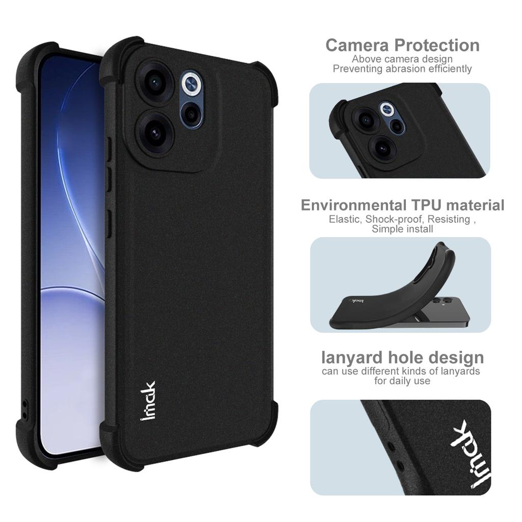 IMAK For Oppo Reno15 F 5G Case TPU Phone Cover Airbag Shockproof Protection