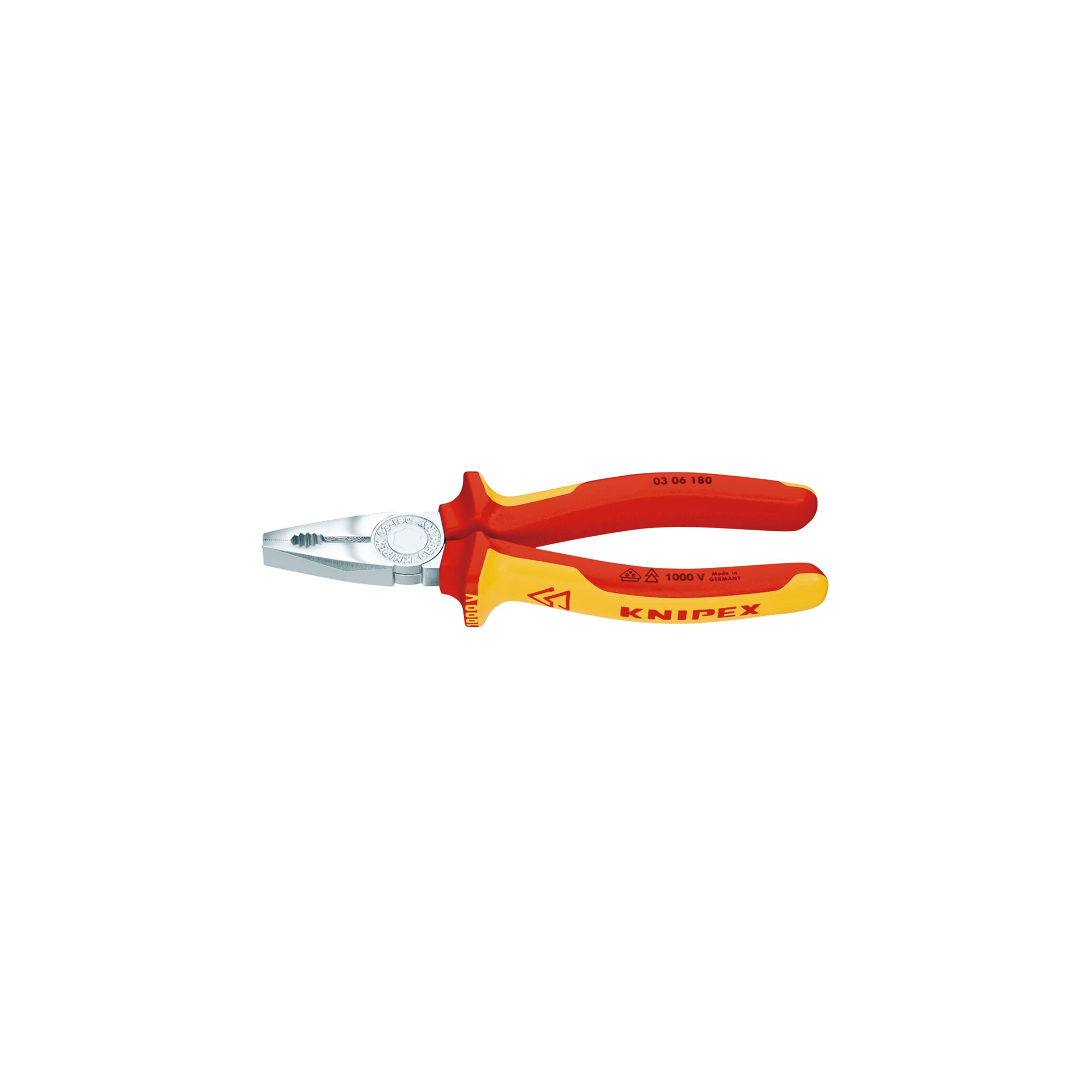 

Изолированные клещи KNIPEX 1000 В 0306-180 (SB)