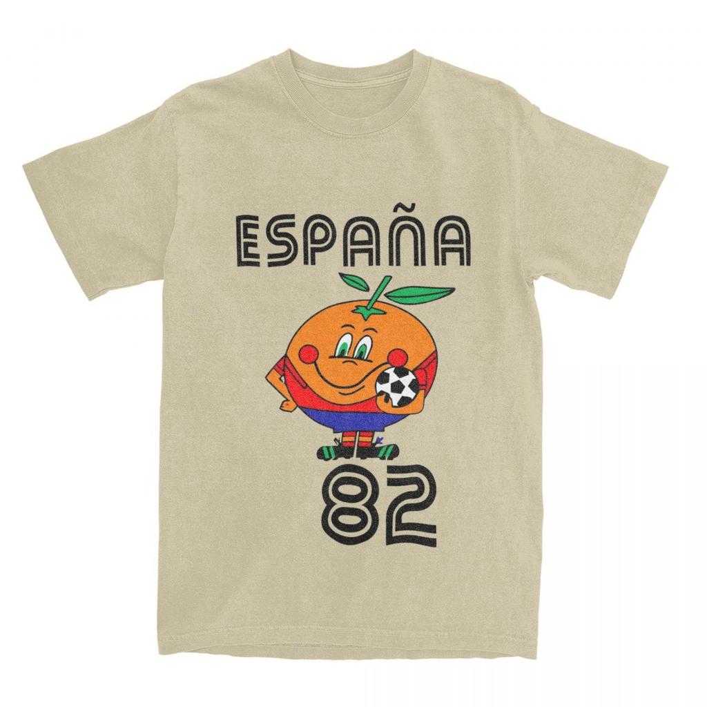 Espana 82 Spain Vintage Mascot 1982 for Men Women T Shirt soccer football Merch Leisure Tee Shirt Birthday Gift Clothes