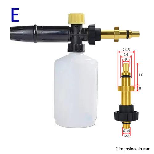 Car Foam Wash Snow Foam Lance Foam Nozzle Foam Cannon Foam Generator for Daewoo Hammer Karcher Huter Makita High Pressure Washer