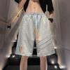 Basketball Sport Shorts Stylish Loose Straight Wide-Leg Versatile Five-Point Casual Pants