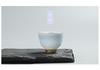 Ensemble de tasses à thé Gongfu Amour Arc-en-ciel Tasse à pied en céramique avec bordure dorée Tasse Maître Personnelle pour la Cérémonie du Thé Usage Domestique Cadeau