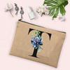 Gift for Her 26 Letter Printing Woman's Make Up Bags Handbags  Makeup Organizers Lovely Casual Travel Toiletry Bags Lipstick Bag