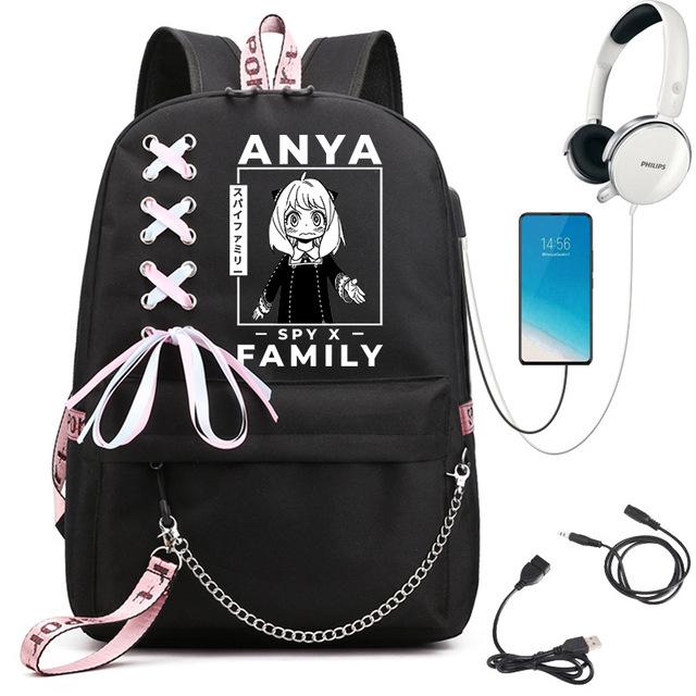 Spy Play House Anime Student School Bag Teen Girl Adult Backpack