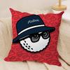 Luxury Fashion M-Malbon Golf Cushion Cover Pillowcase Ultra Soft Skin Friendly Fabric Cloud Like Comfort & Concealed Zipper