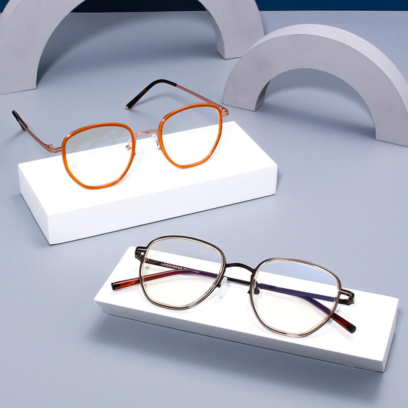 NeoRetro B374 C3 Orange Blue Light Blocking Glasses