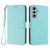 Para Samsung Galaxy A25 5G (Global) (161,0 x 76,5 x 8,3 mm) Funda de Cuero Billetera Soporte Cubierta para Teléfono con Correa de Muñeca