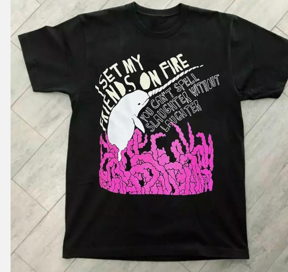 

Collection I Set My Friends On Fire Band Gift For Fan T-shirt L