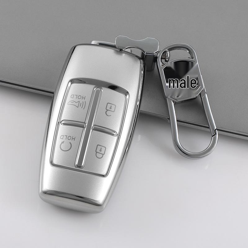 Women's Genesis G80/G70/GV80/GV70 Car Key Cover - Premium Aluminum Alloy