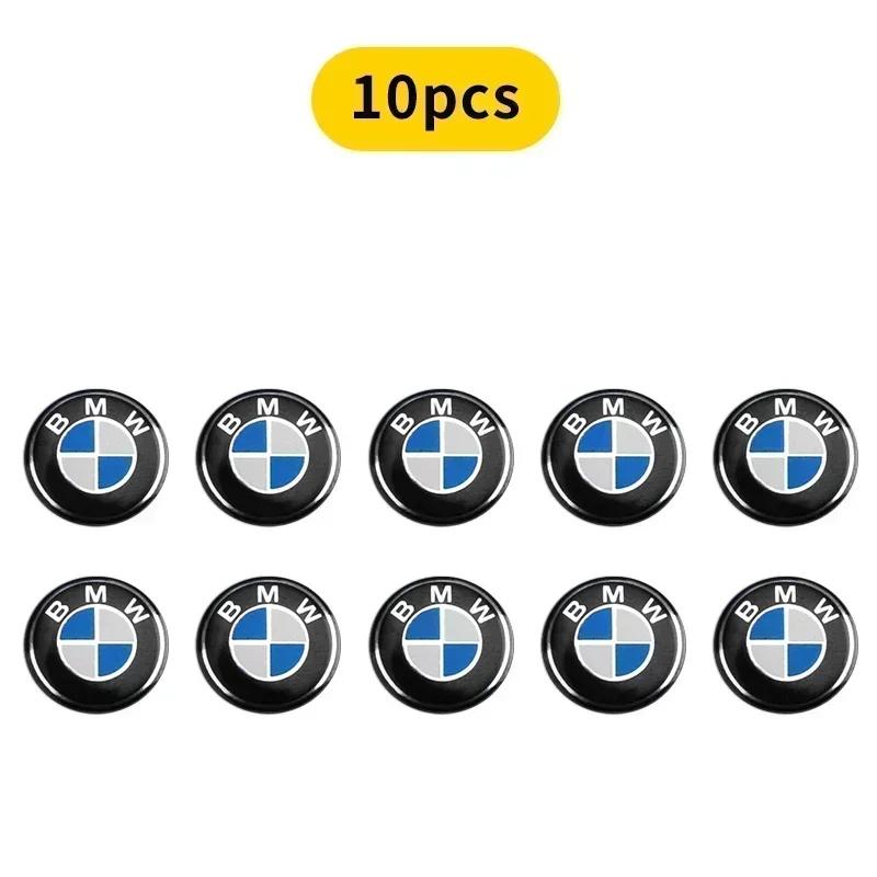 11/14mm Auto Schlüssel Aufkleber Logo Auto Schlüssel Aufkleber Emblem Für BMW X1 X3 X5 X6 X7 1 3 5 6 7 Serie G20 G30 G11 F15 F16 G01 G02 F48