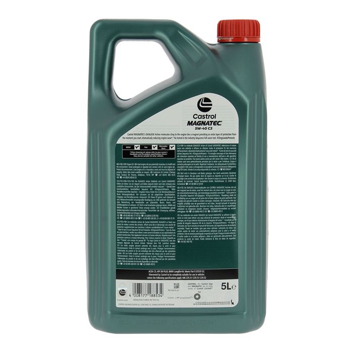 Huile Moteur - CASTROL Magnatec 5W-40 C3 - 5L - 5W40