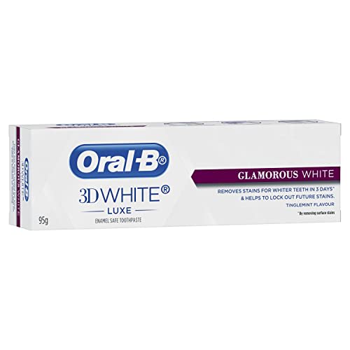 Oral-B 3D White Glamorous White Toothpaste, 95g