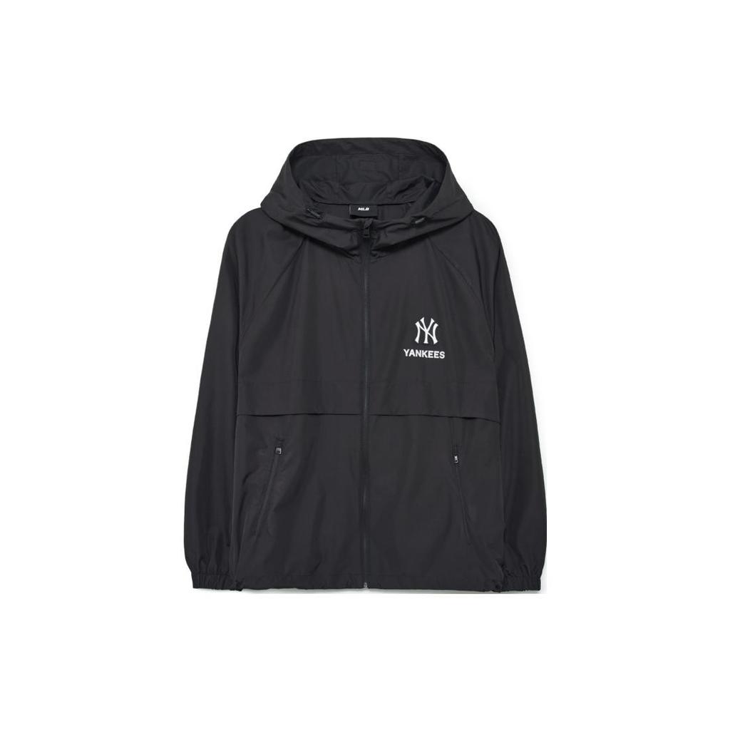 New MLB Jackets Unisex Black 3AWJB0133-50BKS