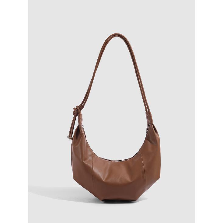 

2024 Новая Нишевая Сумка-тоут для Поездок на Работу и Повседневной Носки в Ленивом Стиле, Модная Универсальная Сумка-пельмень под Мышку, Сумка через Плечо на Одном Плече