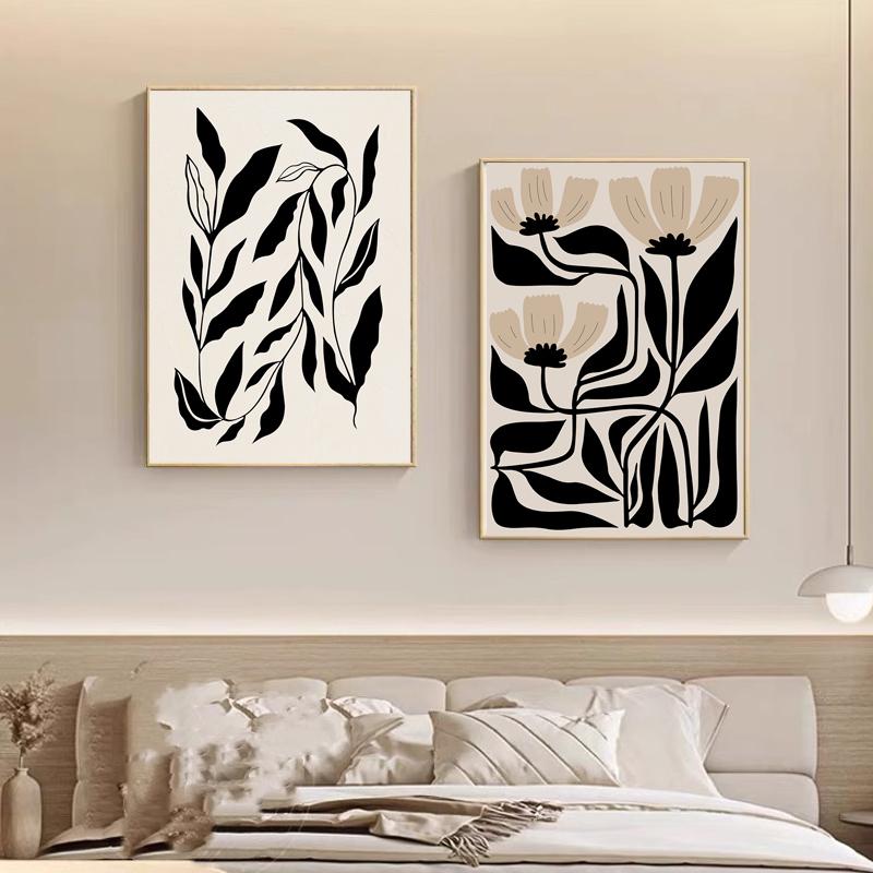 Abstract Flowers Wall Art Posters Gallery Prints Canvas Decorative Painting Wall Decoration Mural Pictures Living Room Decor